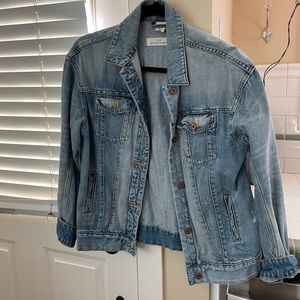 H&M oversized denim jacket